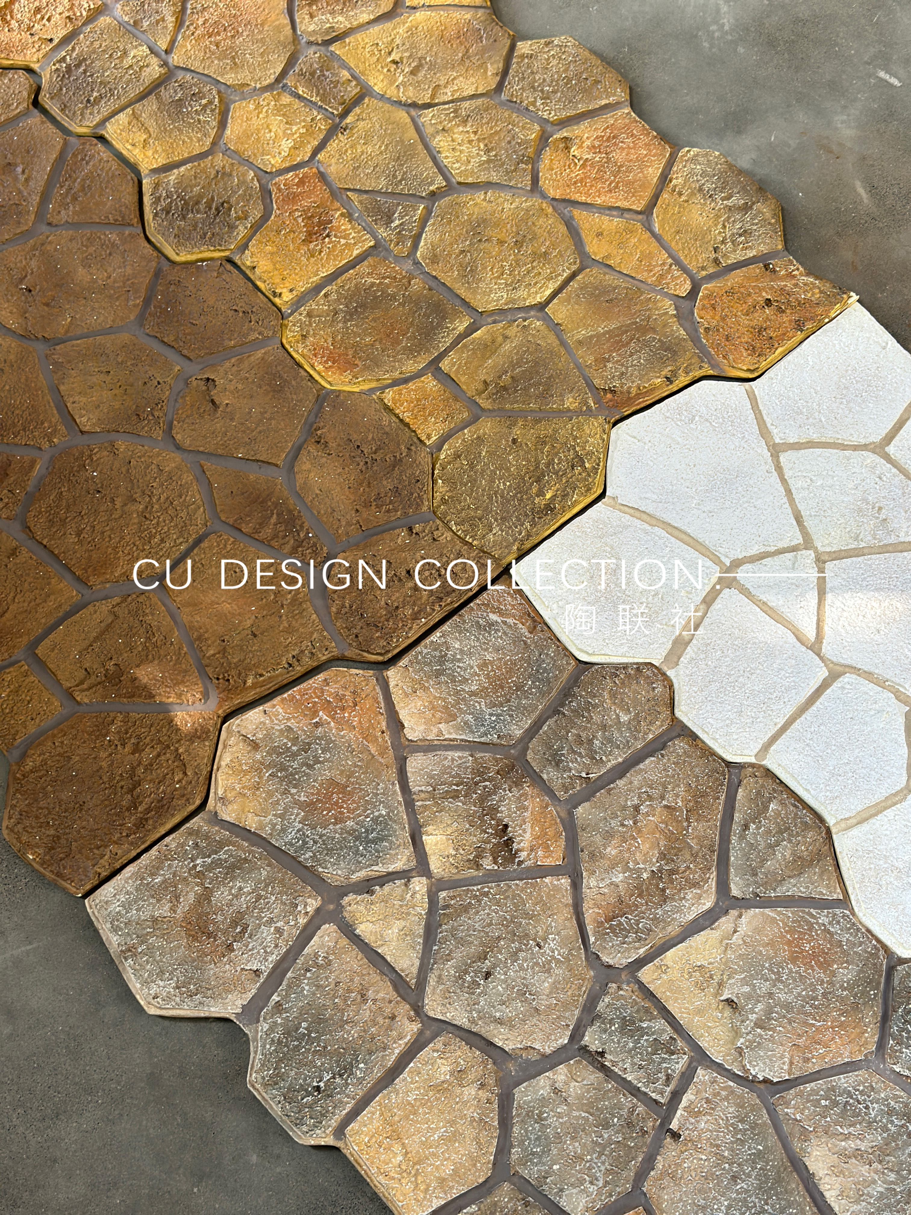 Tortoise-patterned stone thin version (in-film paint) 3