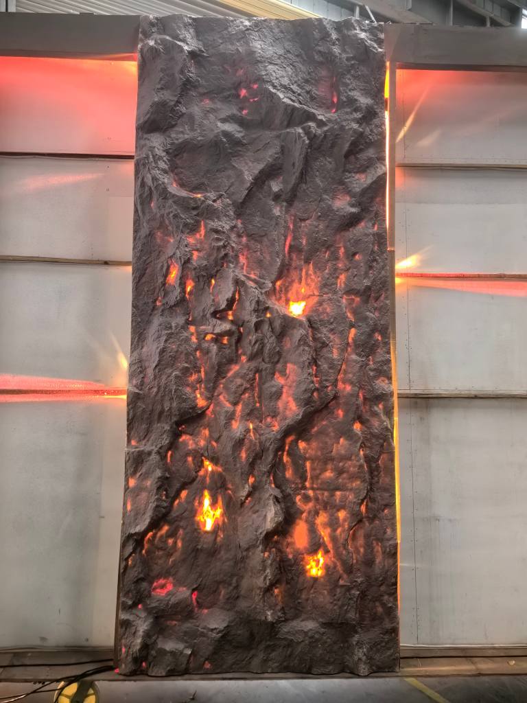 PU Concave-convex rock wall B (grain & translucent) 2